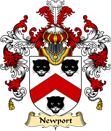 English Family Coat of Arms (v.25) Newport