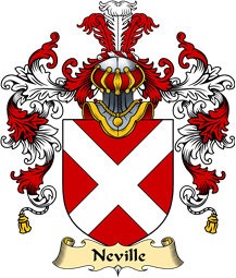 English Family Coat of Arms (v.25) Nevill or Neville