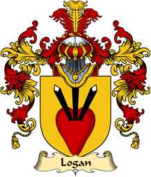 Irish Family Coat of Arms (v.25a) Logan