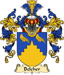 English Family Coat of Arms (v.25) Belcher