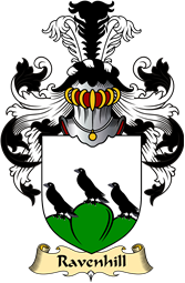 English Coat of Arms (v.23) for the family Ravenhill