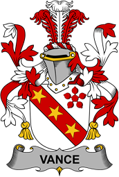 Irish Coat of Arms for Vance