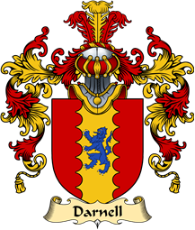 English Family Coat of Arms (v.25) Darnell