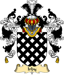 English Family Coat of Arms (v.25) Irby