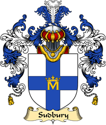English Family Coat of Arms (v.25) Sudbury