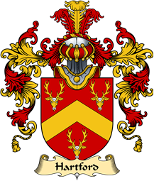 English Family Coat of Arms (v.25) Hartford