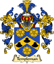 English Family Coat of Arms (v.25) Templeman