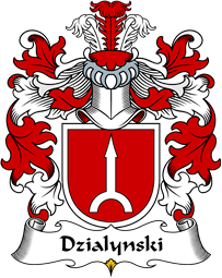 Polish Coat of Arms for Dzialynski