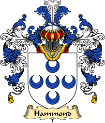 Irish Family Coat of Arms (v.25a) Hammond