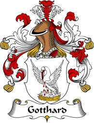 German Wappen Coat of Arms for Gotthard