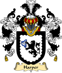 Scottish Family Coat of Arms (v.25) Harper