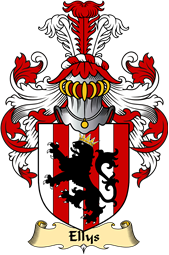 Welsh Family Coat of Arms (v.23) for Ellys (of Denbighshire)