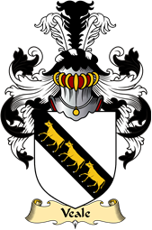 Welsh Family Coat of Arms (v.23) for Veale (of St. Fagan’s, Glamorganshire)