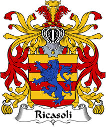 Italian Coat of Arms for Ricasoli