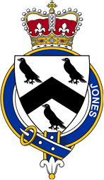 Families of Britain Coat of Arms Badge for: Jones (Wales)