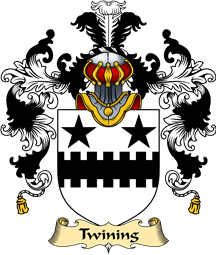 English Family Coat of Arms (v.25) Twining