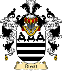 English Family Coat of Arms (v.25) Rivett or Riffett