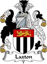 English Coat of Arms for the family Laxton