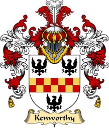 English Family Coat of Arms (v.25) Kenworthy