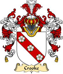 English Family Coat of Arms (v.25) Crook (e)