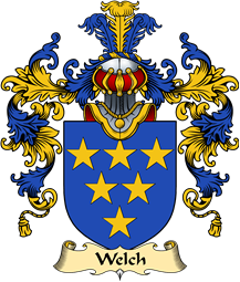 English Family Coat of Arms (v.25) Welch or Welsh