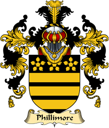 English Family Coat of Arms (v.25) Phillimore or Filmore