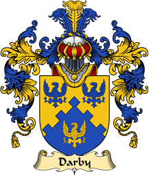 English Family Coat of Arms (v.25) Darby