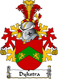 Dutch Coat of Arms for Dykstra