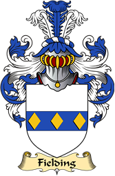 English Coat of Arms (v.23) for the family Fielding