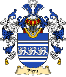 Irish Family Coat of Arms (v.25a) Piers