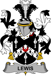 Irish Coat of Arms for Lewis