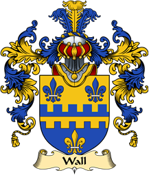 English Family Coat of Arms (v.25) Wall