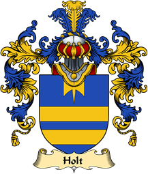 English Family Coat of Arms (v.25) Holt I