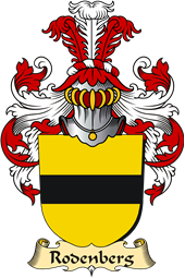 v.23 Coat of Family Arms from Germany for Rodenberg