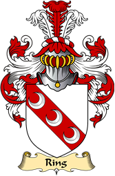 English Coat of Arms (v.23) for the family Ring