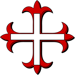 Flory Surmounted of a Plain Cross