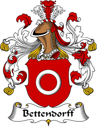 German Wappen Coat of Arms for Bettendorff