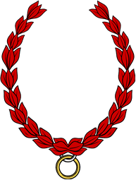 Laurel Wreath 10 with Clasp