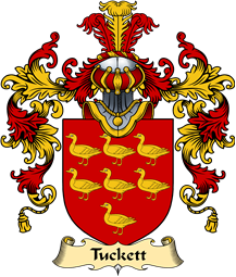 English Family Coat of Arms (v.25) Tuckett
