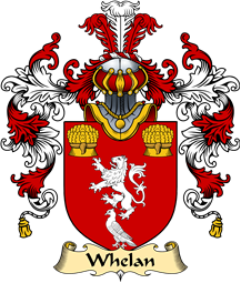 Irish Family Coat of Arms (v.25a) Whelan