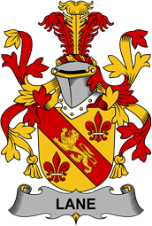 Irish Coat of Arms for Lane