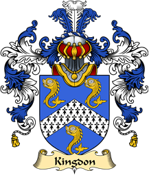 Irish Family Coat of Arms (v.25a) Kingdon