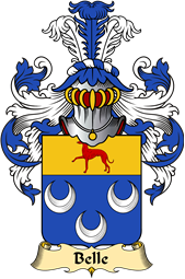 French Family Coat of Arms (v.23) for Belle