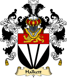 Scottish Family Coat of Arms (v.25) Halkett