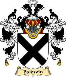 English Family Coat of Arms (v.25) Baldwin