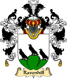 English Family Coat of Arms (v.25) Ravenhill