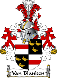 Dutch Coat of Arms for Van Blanken