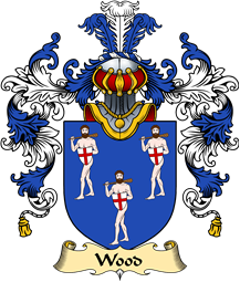 English Family Coat of Arms (v.25) Wood