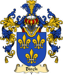 English Family Coat of Arms (v.25) Birch