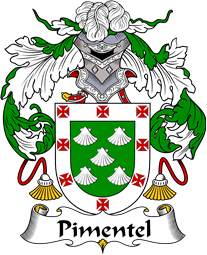 Portuguese Coat of Arms for Pimentel